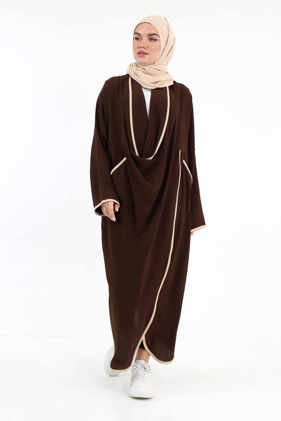 Fenomen Çapraz Tunik - Acı Kahve - 2
