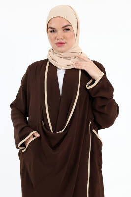 Fenomen Çapraz Tunik - Acı Kahve 