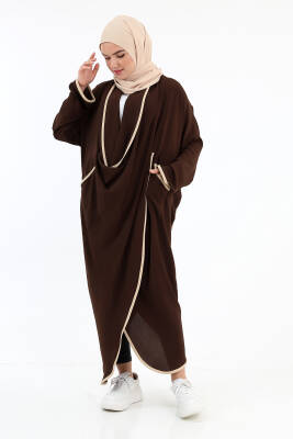 Fenomen Çapraz Tunik - Acı Kahve - 3