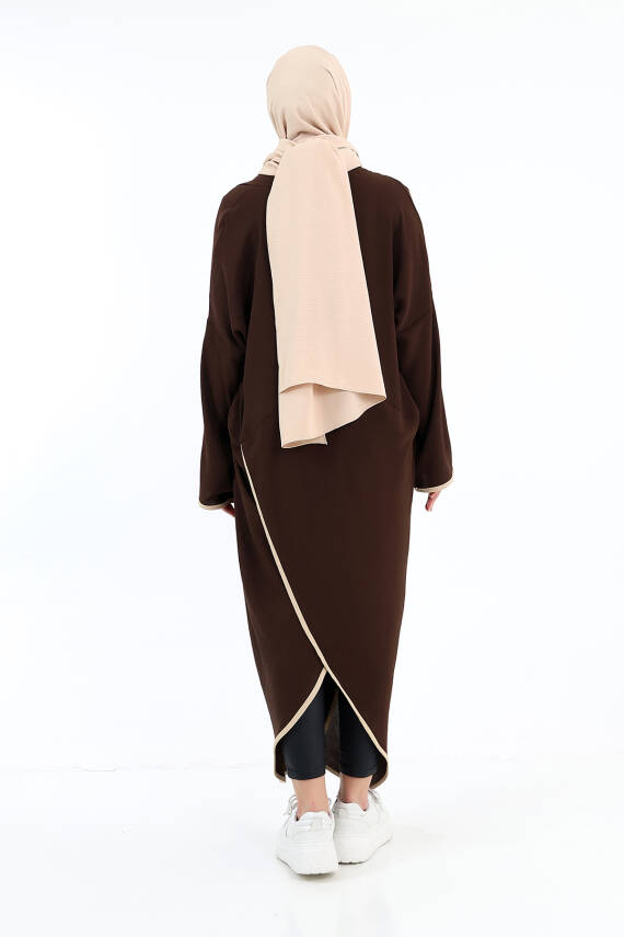 Fenomen Çapraz Tunik - Acı Kahve - 5