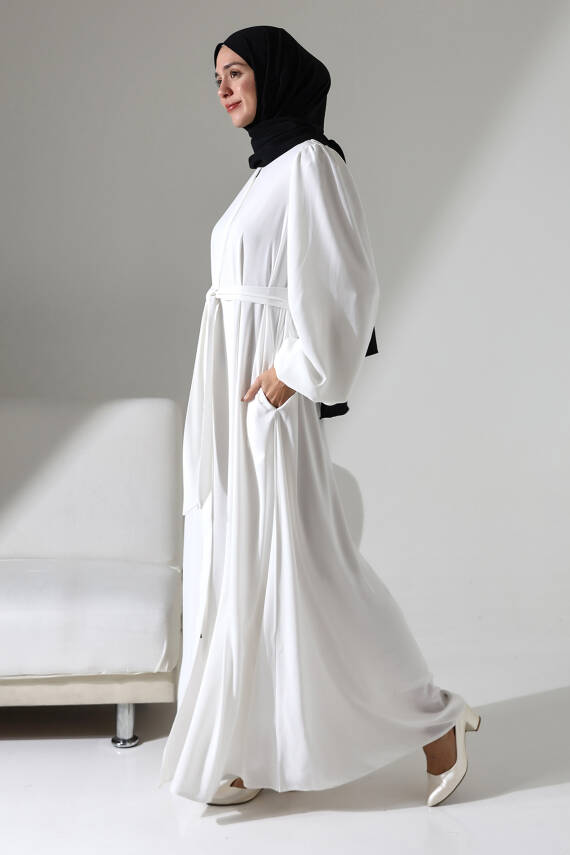 Beyaz Lina Ferace - 3
