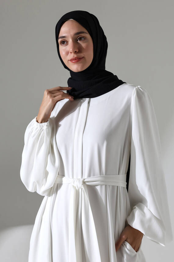 Beyaz Lina Ferace - 2