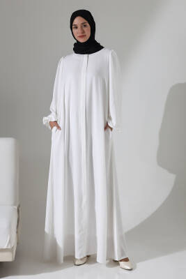 Beyaz Lina Ferace - 4