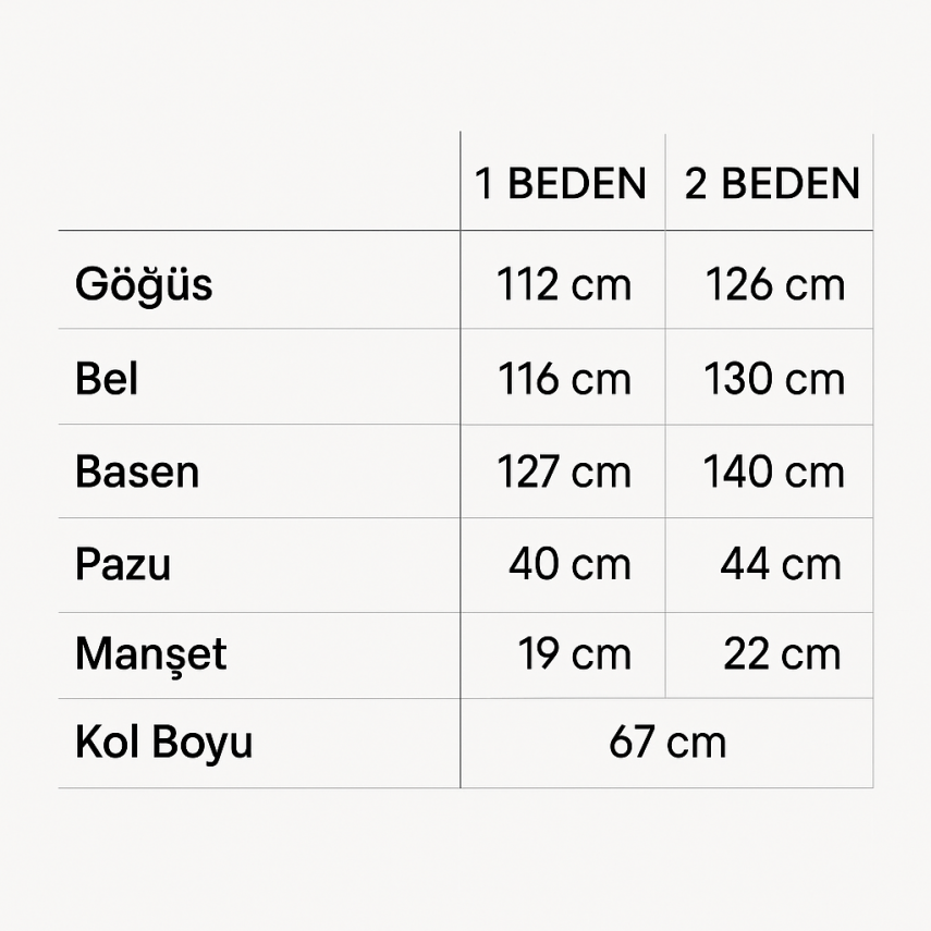 Beyaz Luabe Ferace - 2