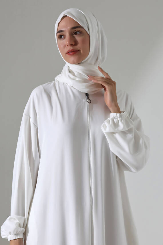 Beyaz Luabe Ferace - 4