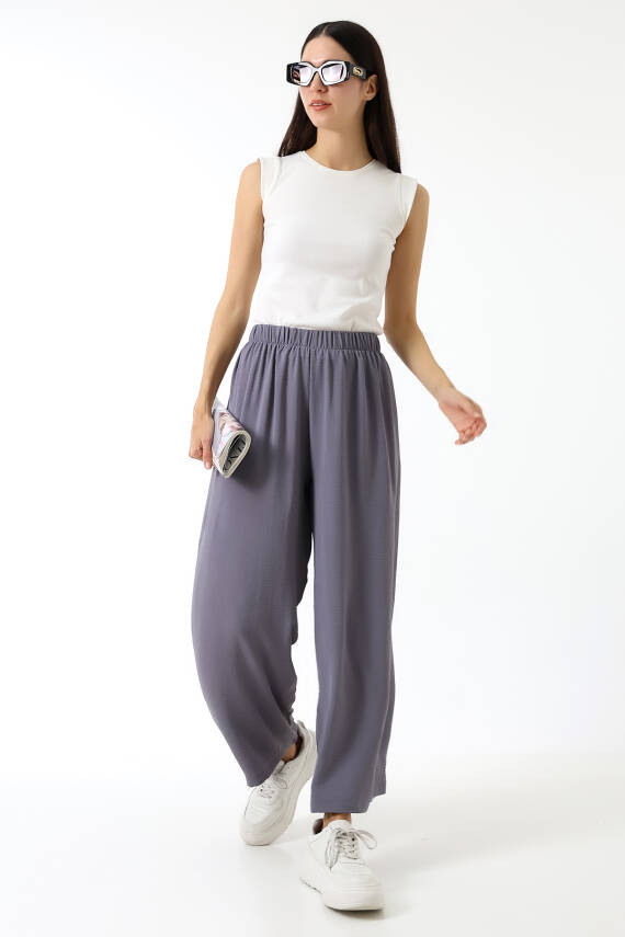 Casual Pantolon - Antrasit Gri - 5