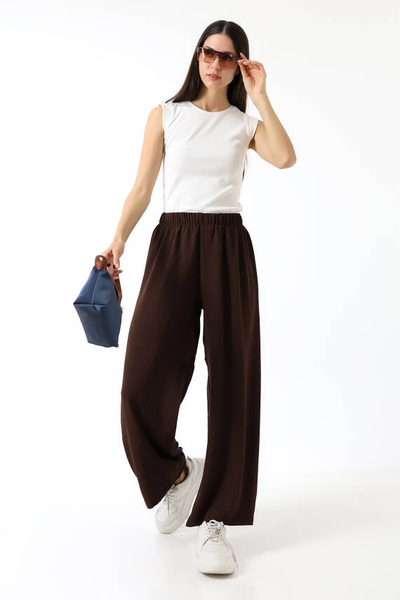 Casual Pantolon - Acı Kahve - 3