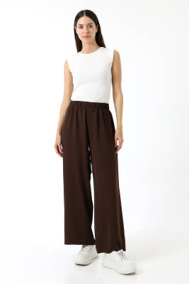 Casual Pantolon - Acı Kahve 