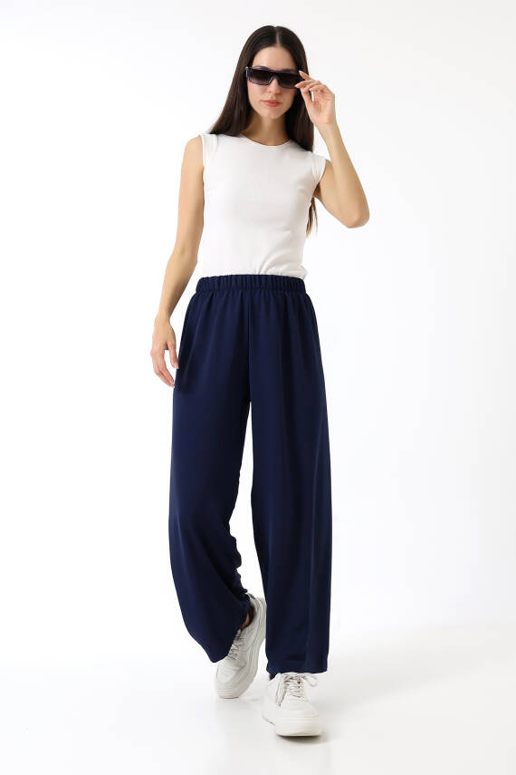Casual Pantolon - Lacivert - 1