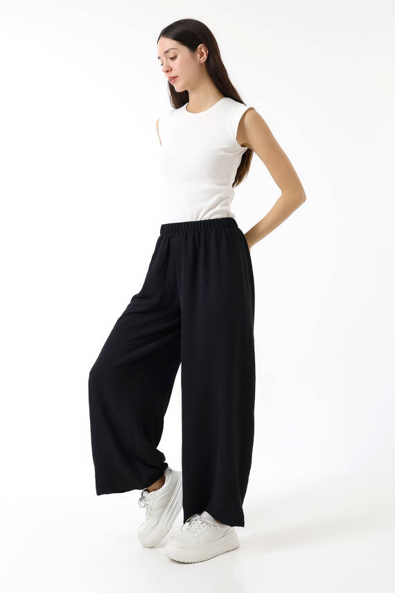 Casual Pantolon - Siyah - 1