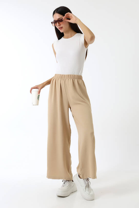 Casual Pantolon - Bej - 2