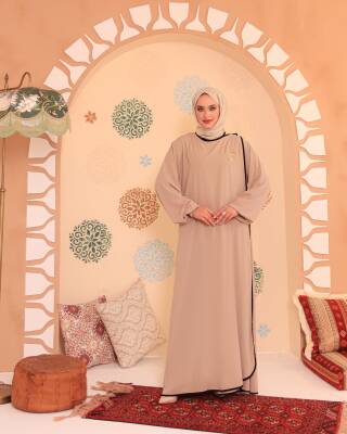 Elif Vav Ferace - Bej - 2
