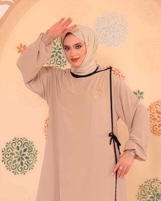 Elif Vav Ferace - Bej 