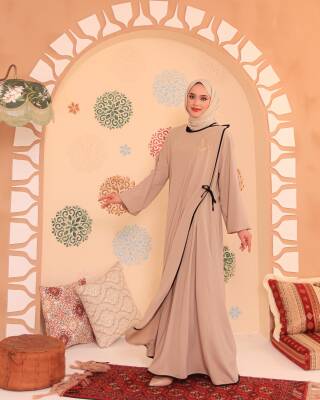 Elif Vav Ferace - Bej - 3