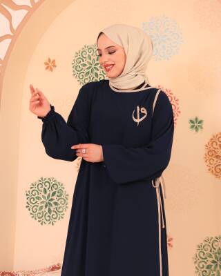 Elif Vav Ferace - Lacivert - 4