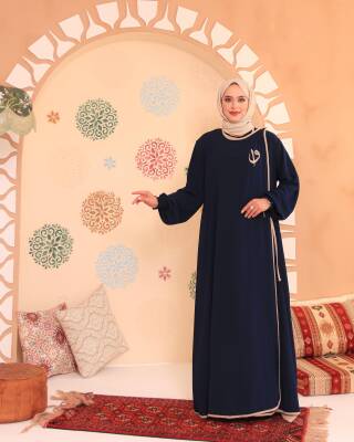 Elif Vav Ferace - Lacivert - 2