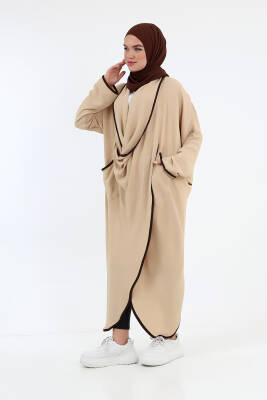 Fenomen Çapraz Tunik - Bej - 4
