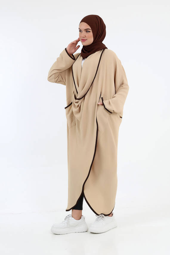 Fenomen Çapraz Tunik - Bej - 4