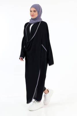 Fenomen Çapraz Tunik - Siyah - 2