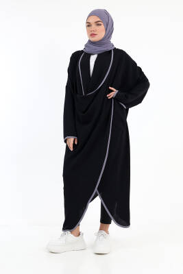 Fenomen Çapraz Tunik - Siyah - 3