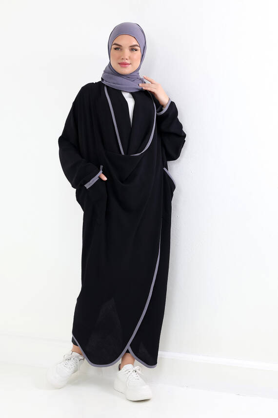 Fenomen Çapraz Tunik - Siyah - 4