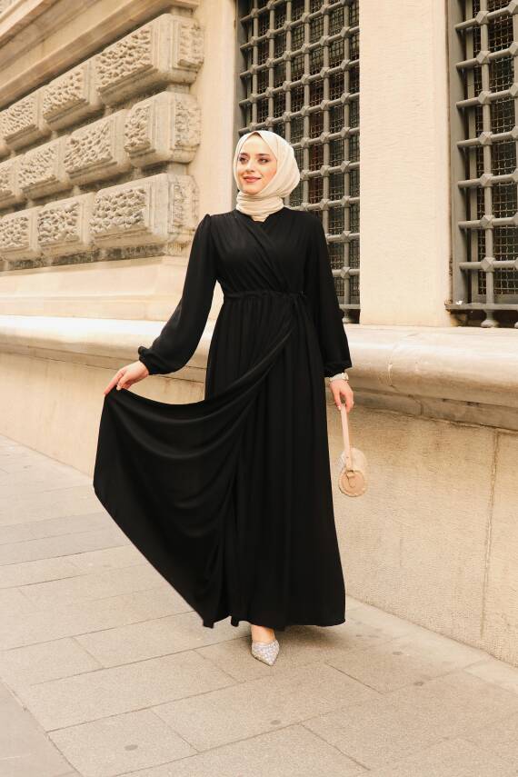 Hürrem Ferace - Siyah - 3
