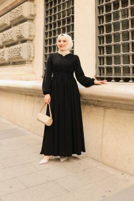 Hürrem Ferace - Siyah - 4
