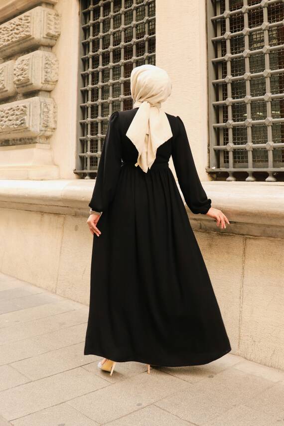 Hürrem Ferace - Siyah - 5
