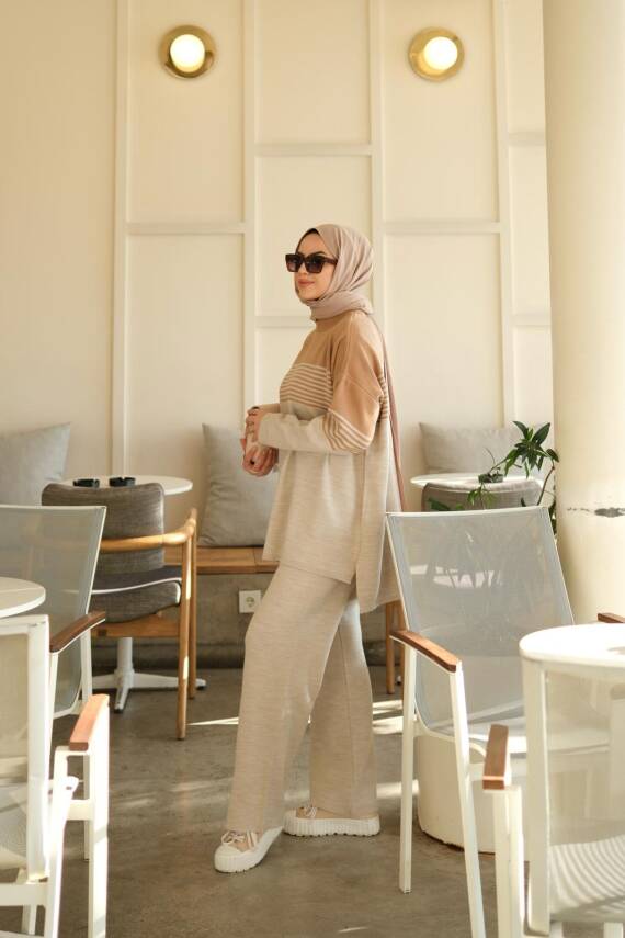Lotus Triko Takım - Camel - 3