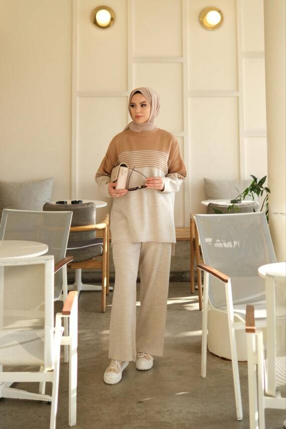 Lotus Triko Takım - Camel - 5