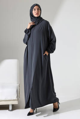 Luabe Namaz Ferace - Antrasit Gri - 4