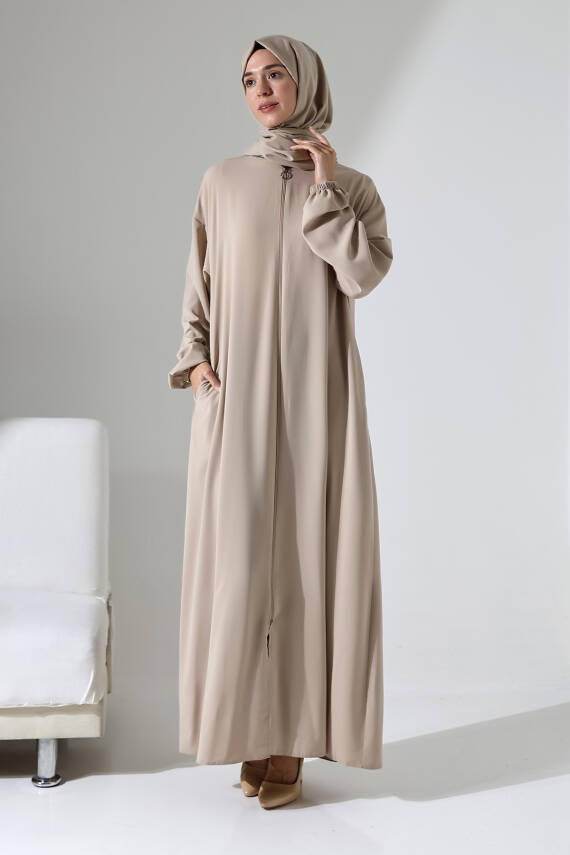 Luabe Namaz Ferace - Bej - 4