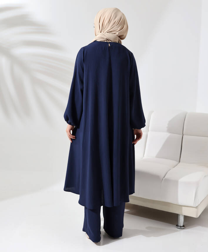 Tam Kloş Mevlana Takım - Lacivert - 4