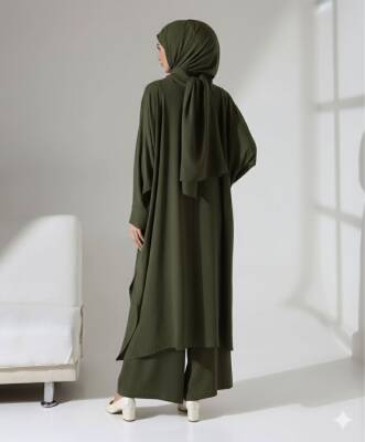 Üçlü Zühre Takım - Haki - 5